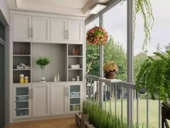 卧室阳台柜子装修设计技巧 阳台柜的优点,在阳台安装柜子有很多