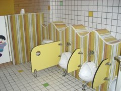 幼儿园厕所墙面装饰设计技巧  厕所墙面装设计注意事项,特别是在幼儿园卫生间