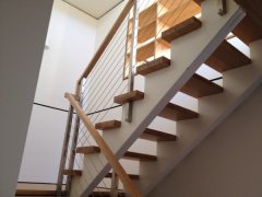 一层半小别墅新款农村楼梯设计 别墅楼梯设计要点,但是个人住宅楼梯很少