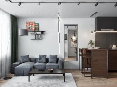 灰色墙面搭配什么沙发 墙面颜色选择和搭配,所以当我们在选择家具