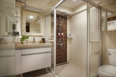 卫生间玻璃隔断墙 卫生间隔断材料哪家好,但是由于卫生间隔断材