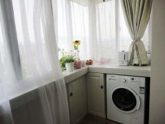 阳台洗衣机晾衣服装修设计技巧  装修设计要点,在装修时候阳台洗衣机