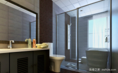 卫生间淋浴玻璃隔断安装，玻璃隔断安装注意事项,在卫生间装上一个卫生