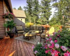 花园露台的分类，露台的用途及打造步骤,一般是指住宅中屋顶平