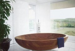 木浴缸品牌有哪些  木浴缸选购方法,选择浴柜时候木浴缸是