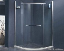 淋浴隔断选购技巧，清洁淋浴玻璃方法,不仅能在空间上延伸视