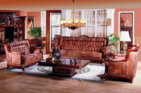 欧式风格客厅沙发