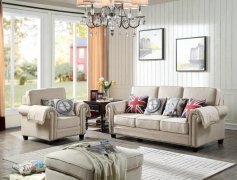 米色布艺沙发怎样选购  米色布艺沙发的品牌,一般人们都会在家里选