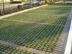 植草砖的施工步骤 植草砖的优点,植草砖是有混凝土河沙