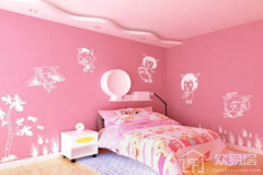 粉色硅藻泥墙面效果图 粉色硅藻泥墙面太迷