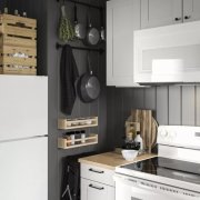 18个小厨房创意 让小空间看起来更大的实用技巧,我们喜欢的房间宽敞明