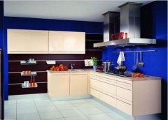 L型橱柜效果图 打造完美L型小厨房,厨房空间不大时，L型