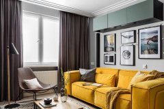 小客厅装饰方案 寻找合适的沙发来定义空间,即使在确保不损害您选