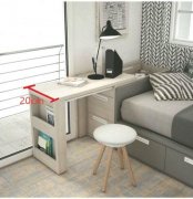 卧室不放床头柜的装修 挪出20公分设计能满足3个使用需求,以往都会在卧室内摆