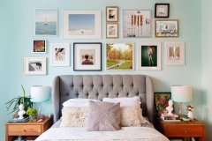 卧室画廊墙创意：小小的改变打造具有个人风格的卧室空间,把它变成室内焦点