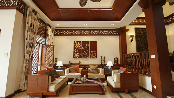 东南亚风格别墅设计效果图