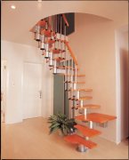 复式家居楼梯设计要点:直梯,弧梯,折梯,旋梯
