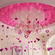 婚房气球怎么扎好看  装饰婚房用什么颜色的气球好, 一婚房气球怎么扎