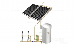 太阳能热水系统图—太阳能热水系统的工作原理及系统特点介绍,太阳能热水系