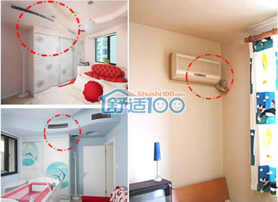 中央空调与壁挂机安装对比