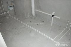 冷热水管管路开槽施工 确保家居用水安全,而在冷热水管安装中冷