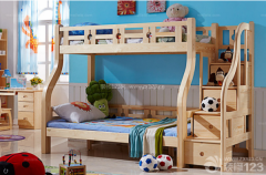 上下铺双层儿童床的尺寸规格选择,双层儿童床一般下床较