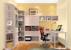 书房家具选什么颜色 不同颜色展现不同风格,书房家具在书房布置中
