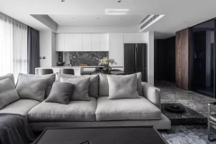 2020年流行什么颜色的地砖 客厅灰色地板砖家具应该要怎么搭配 客厅灰色地板砖