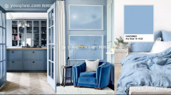 家居配色丨“雾霾蓝”时尚家装色彩搭配，让空间美出新高度！,它比静谧蓝多