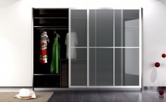 别墅卧室衣柜移门选用玻璃材质 超美的,而玻璃砖块,主要用于