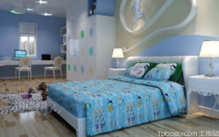 地中海风格儿童房装修颜色和家具的选择,地