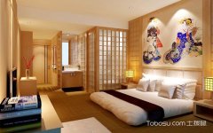 日式风格卧室特点,日式风格家居所营造闲