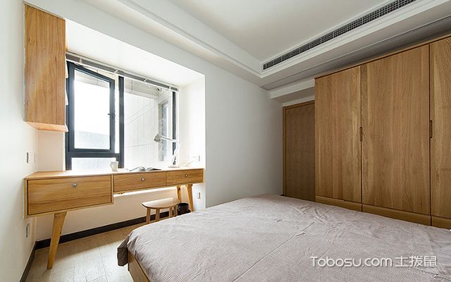 105平简约风格装修案例—卧室