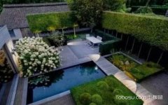 庭院水景设计效果图,打造水景效果庭院,庭院