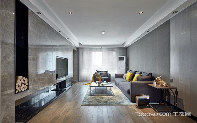 现代风格装修案例—客厅设计