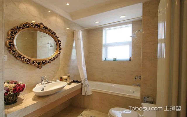最新欧式别墅浴室装修效果图 生活