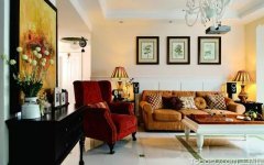 美式客厅颜色搭配设计图,实用舒适又典雅,不过作为一间房屋主要