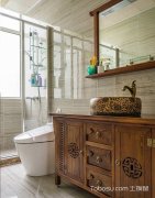 2017大户型主卫浴室装修效果图,卫浴间装修案