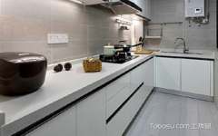 一米宽厨房装修效果图,小空间大气质,厨房是
