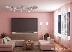 粉色客厅装修色彩搭配知识,这里为你展现浪