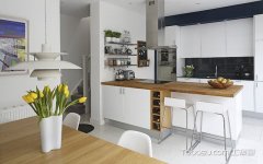 开放式厨房隔断设计,让家居空间更通透,另外