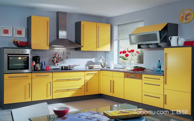 紧凑型厨房如何设计之色彩原则