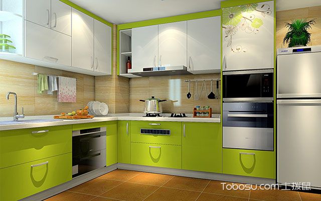 厨房橱柜颜色效果图